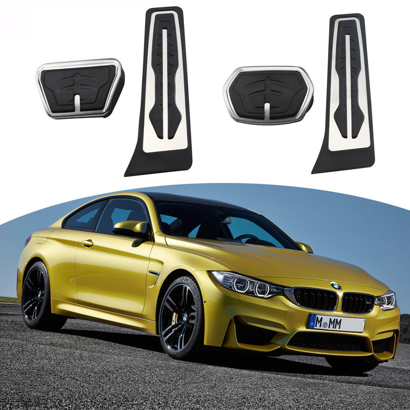 At Car Break Pedal ฝาครอบแก๊สเหยียบการใช้เหยียบสําหรับ BMW 1 3 4 5 6 Series X1 X2 X3 X4 X5 X6 F20 F3