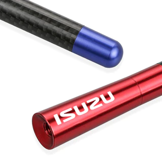 12 ซม.สั้น Stubby Mast คาร์บอนไฟเบอร์เสาอากาศวิทยุ Aerial สําหรับ isuzu dmax mux