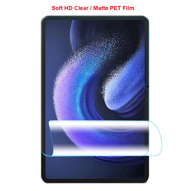 สําหรับ Xiaomi Pad 7 6 5 Pad6 Pro ด้านหน้า Slim Soft Clear / Matte ไม่มีลายนิ้วมือป้องกันหน้าจอฟิล์ม PET Guard