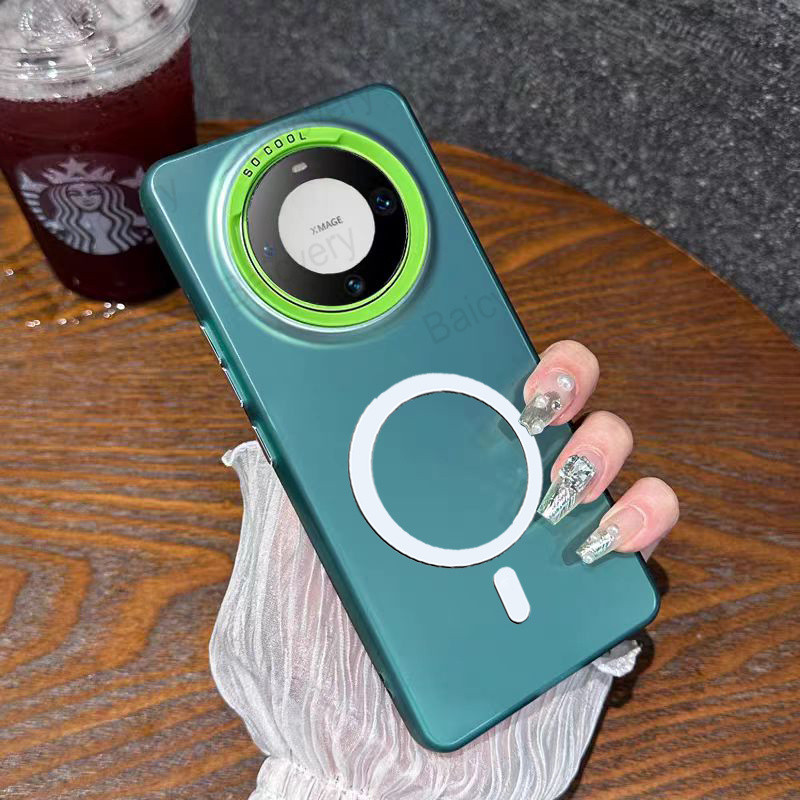 ปลอกสีสันสําหรับ Huawei Honor X9B X9A X9C Hard Case สีสันเงิน IMD ฝาครอบกันกระแทกป้องกันด้วยสติกเกอร์แม่เหล็กไร้สาย
