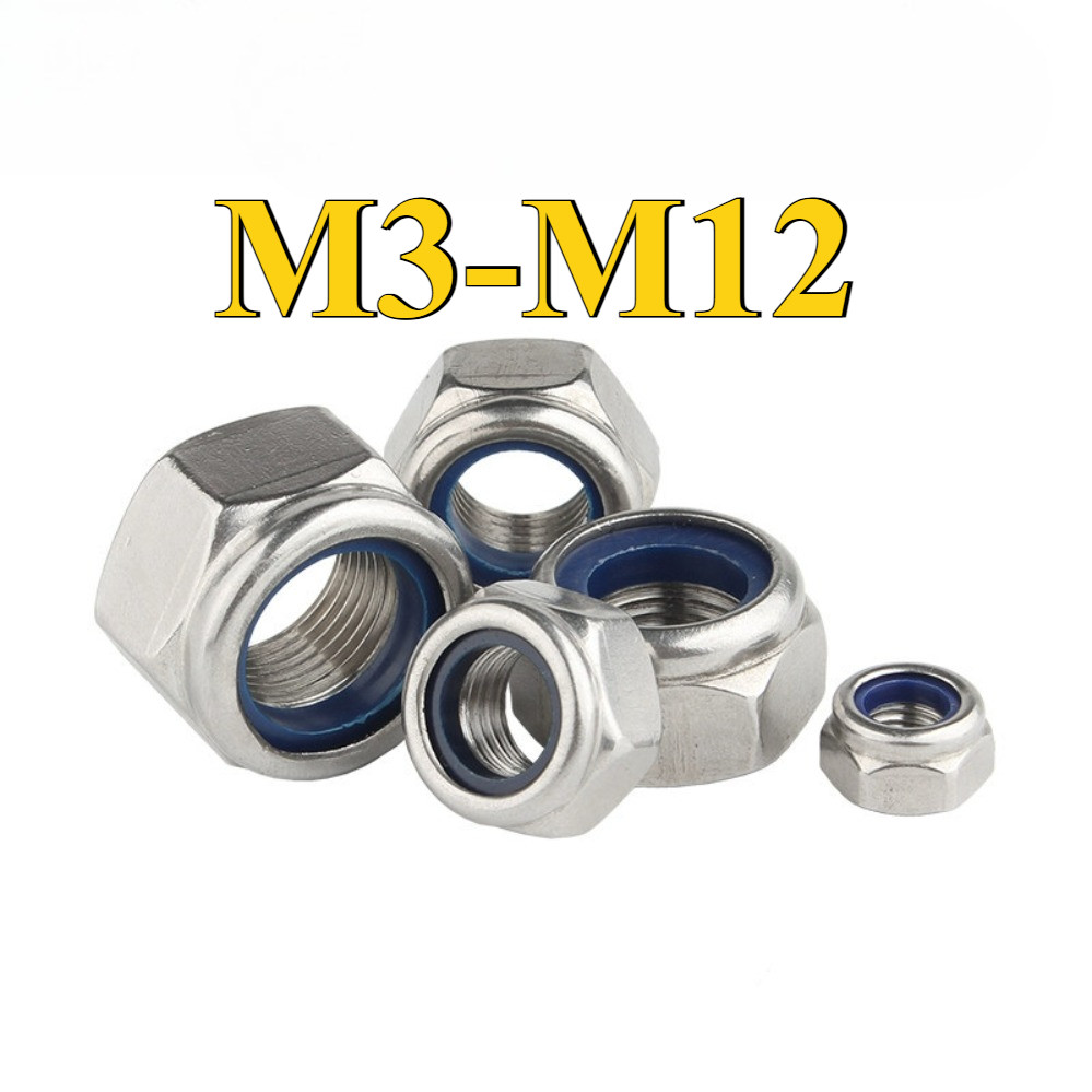 น็อตป้องกันเกลียวสแตนเลส 304 M3/M4/M5/M6/M8/M10/M12 (ZQ-RM-MY)