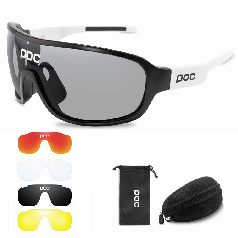 POC แว่นตาขี่จักรยาน UV400 แว่นตากันแดดกีฬาโพลาไรซ์ผู้ชายแว่นตาจักรยานผู้หญิงวิ่ง Shades สําหรับการตกปลาขับรถขี่ MTB Racing