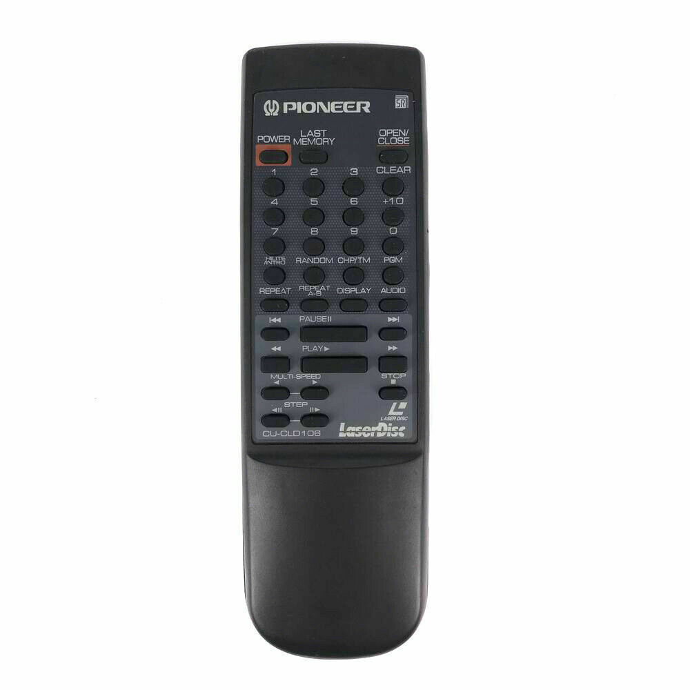 ใหม่ CU-CLD106 สําหรับ Pioneer Laser disc รีโมทคอนโทรล CLD-S105 CLD-S180 CLD-S270