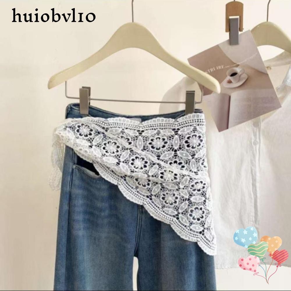 HUIOBVLTH ม่านผายลม กระโปรงมินิยุค Y2K สไตล์Pretty ฟิตพอดีตัวสำหรับฤดูร้อน