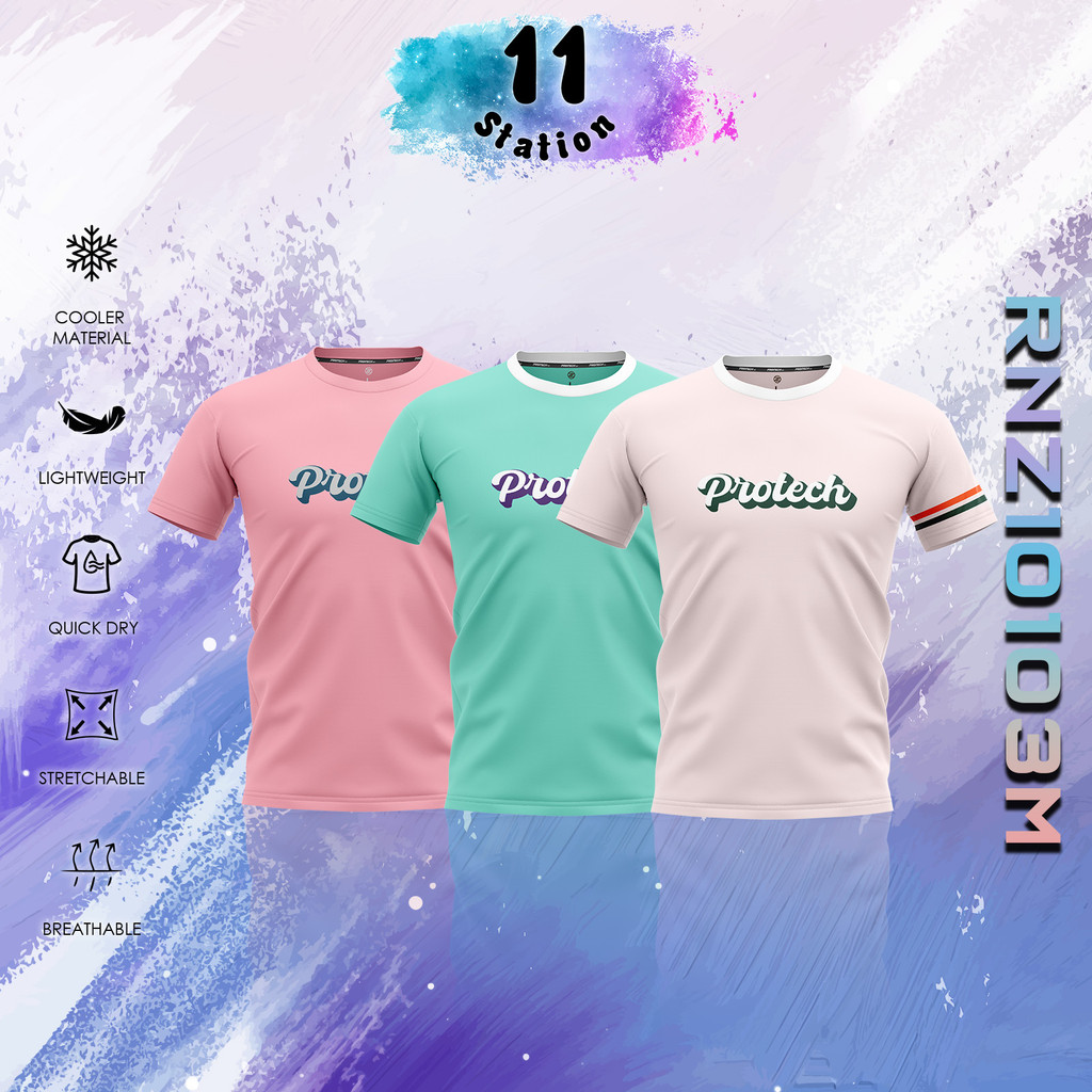 PROTECH Badminton Dry Fit Jersey - RNZ10103M (ลําลอง/ฝึกซ้อม)