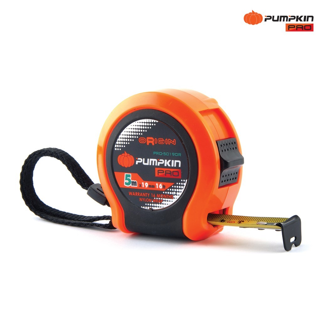 Pumpkin  ตลับเมตร รุ่น PRO-50190R ความยาว 5 เมตร Pumpkin