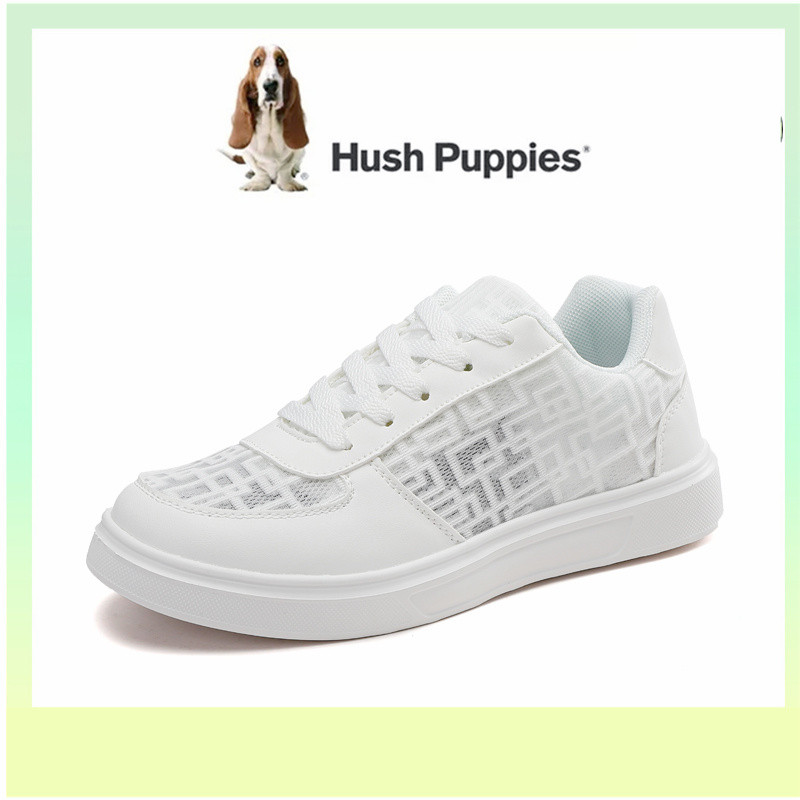 HUSH PUPPIES Hush Puppys รองเท้าผู้หญิงรองเท้าแบนผู้หญิงเกาหลี Hush Puppy รองเท้าผู้หญิงกีฬารองเท้าผ