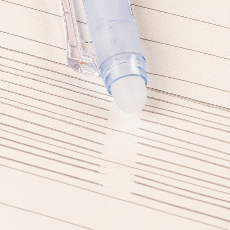 ปากกาลบได้ 0.5 มม. แบบกด หัวST ลบง่าย เขียนลื่น คุณภาพดี หมึกน้ำเงิน พร้อมส่ง - รูปที่ 4