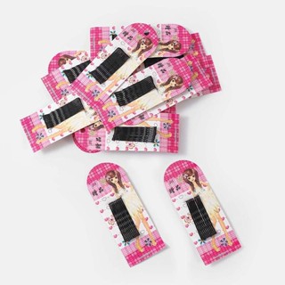 SR-shop : กิ๊บติดผม สีดํา  สไตล์เรโทร สําหรับผู้หญิงTQ3430