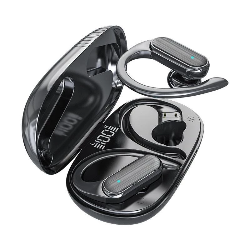 A520 TWS หูฟังบลูทูธ 5.3 ไร้สาย HD เสียงสเตอริโอ HiFi หูฟังกีฬา การนํากระดูก พร้อมไมโครโฟน กันน้ำ