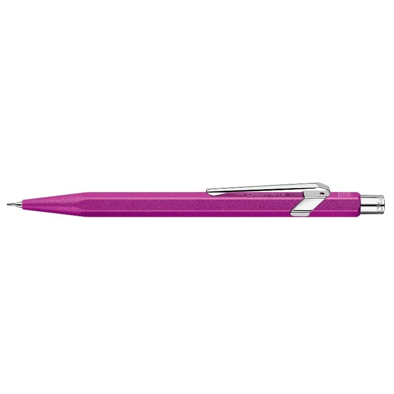 CARAN D'ACHE Mechanical Pencil 849 Color Matte X Violet MF0844-605 0.5mm Metal Case Authentic Import