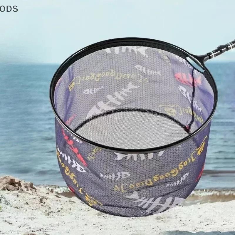 ODS ห้าขนาดตกปลาสุทธิ Anti-hook กลางแจ้งมือสุทธิ Ultra Light Aluminium โลหะผสม Solid Deepening สุทธิเครื่องมือตกปลาอุปกรณ์เสริม OD