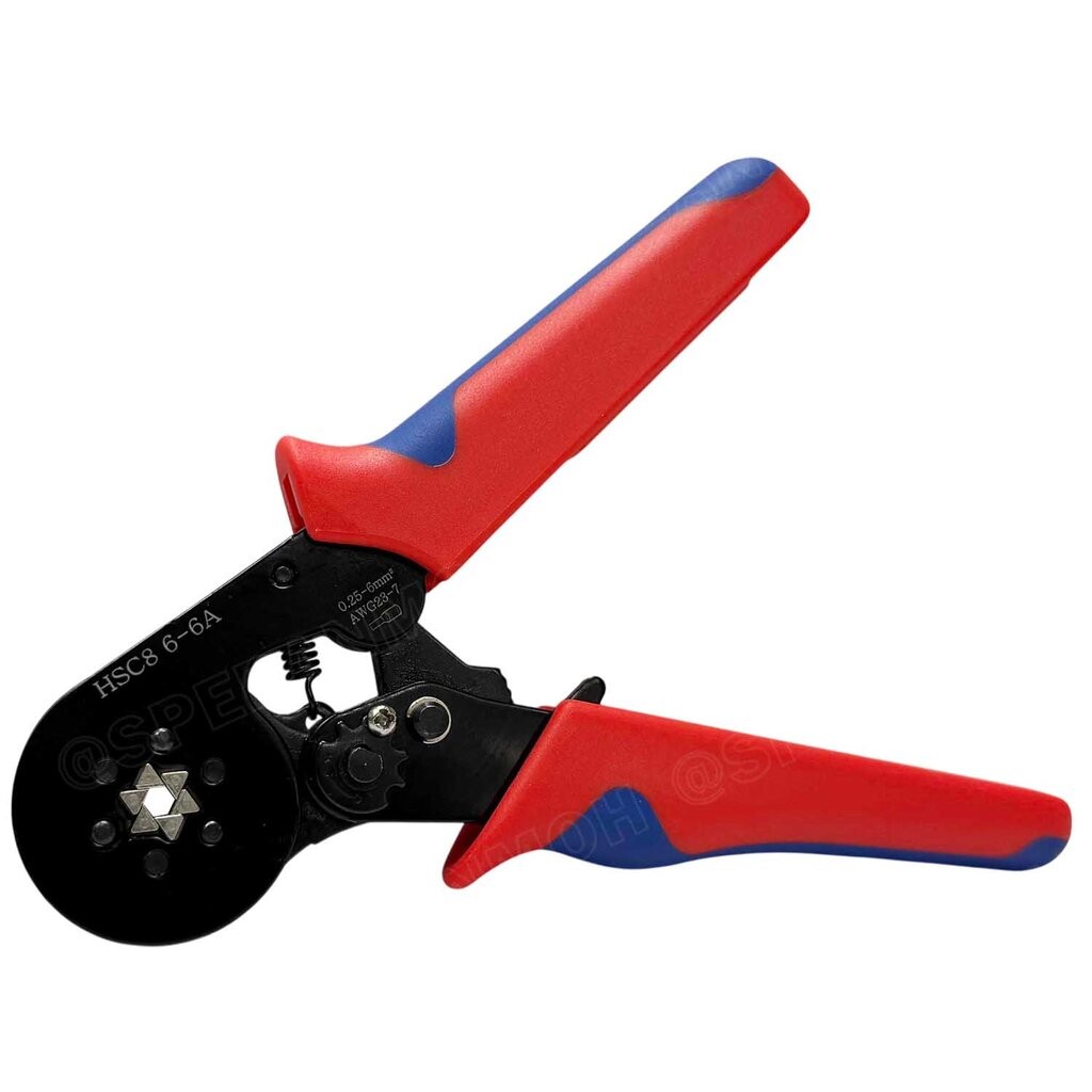 [ 1 ชิ้น ] HSC8-6-6 รุ่นประหยัด คีมย้ำหางปลา คอร์ดเอ็น หางปลาเข็ม 0.25-10 mm² Crimping Terminal For Coed End คีมย้ำสล… ราคา ถูกที่สุด ดีลบีเคเค แกลเลอรีภาพที่ 8