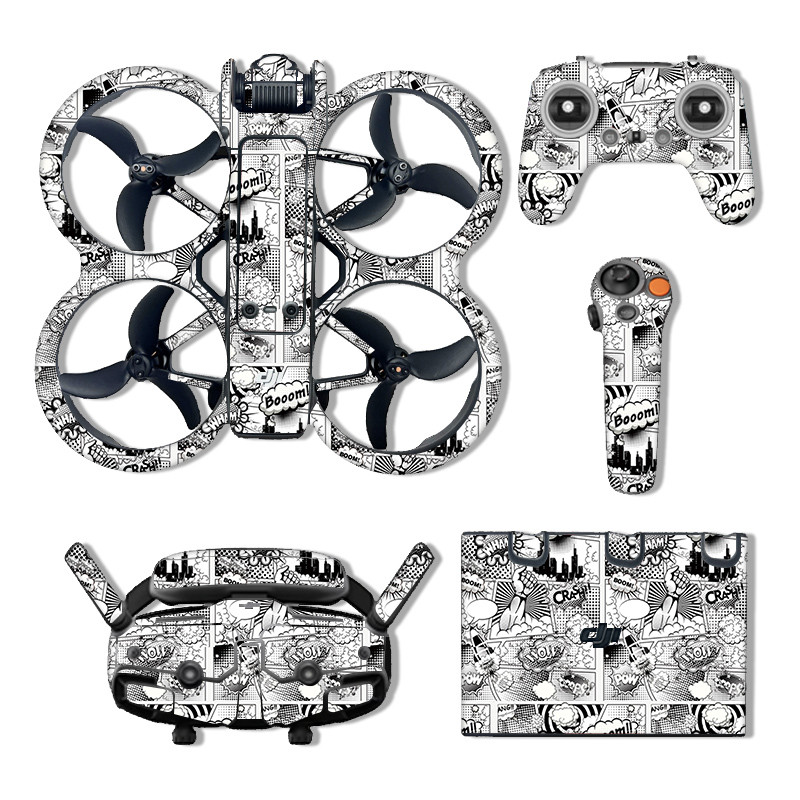 สติกเกอร์ป้องกัน DJI AVATA2/Goggles3, สติกเกอร์ DJI AVATA2/Goggles3, อุปกรณ์เสริม DJI AVATA2/Goggles3, สติกเกอร์ DJI AVATA2/Goggles3, สติ๊กเกอร์ผิวหนัง DJI AVATA2/Goggles3