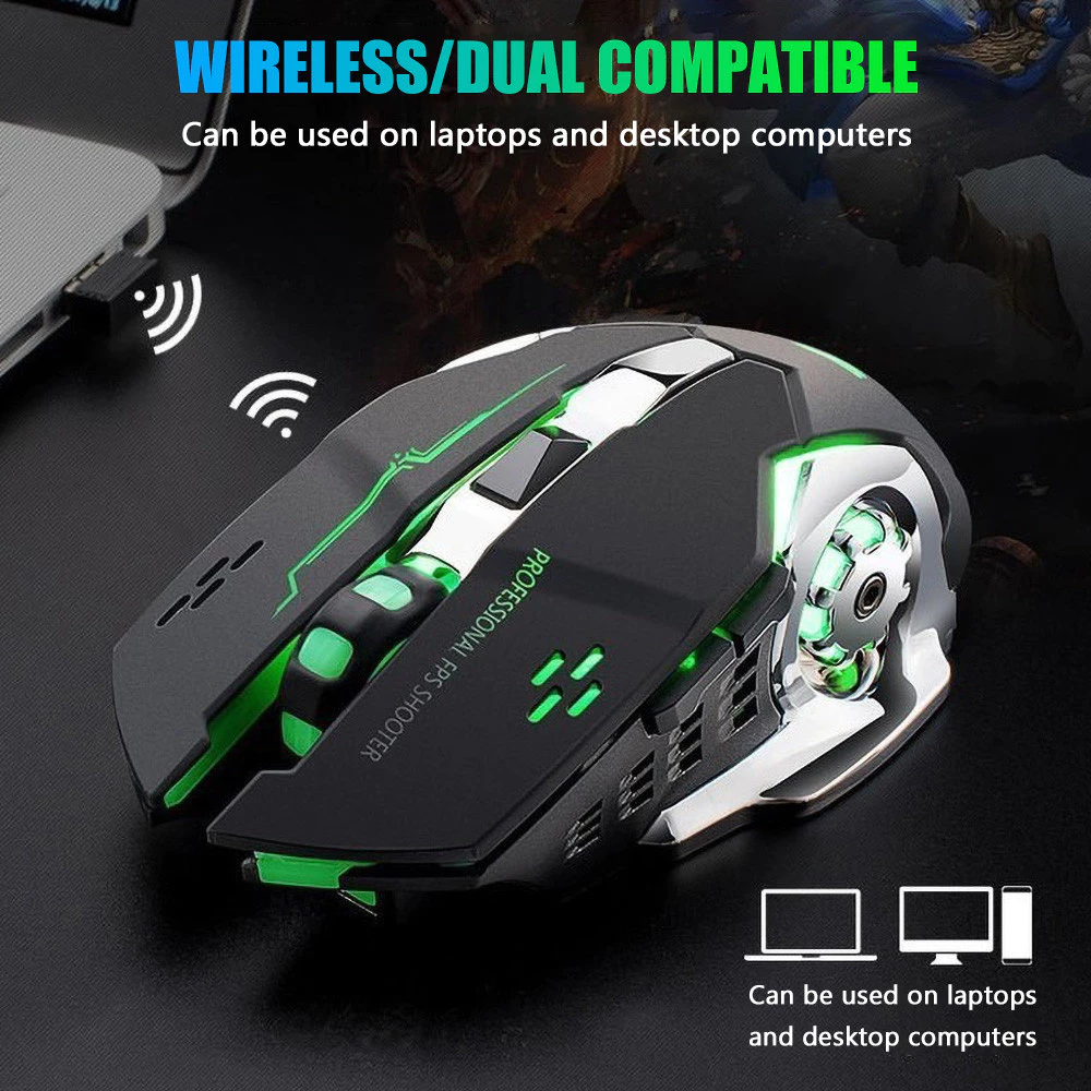 Gaming Mouse เมาส์เกมมิ่ง มีสาย/ไร้สาย thumbnail 4