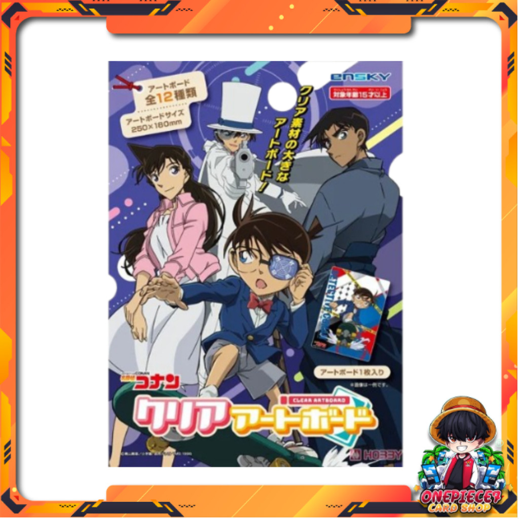 [แยกซอง] แผ่นรองเขียน ยอดนักสืบจิ๋ว โคนัน Detective Conan Clear Art Board Ensky