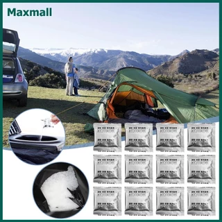 Maxmall 48 ชิ้น Poo Gel Rapid Poo ปัสสาวะผง Camping เจลห้องน้ําสําหรับฉุกเฉินกลางแจ้ง #F