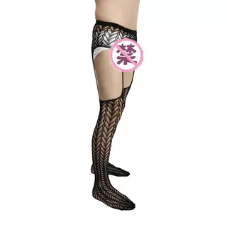 BBOYMMYOBB ผู้ชายเซ็กซี่ตาข่าย Body ถุงน่อง Fishnet ชุดบอดี้สูทชุดชั้นใน Pantyhose ชุดชั้นใน US