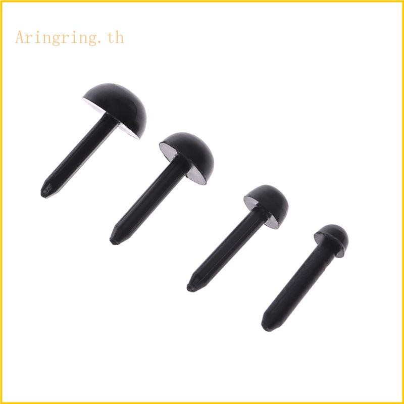 Arin 100 ชิ้น 3 มิลลิเมตร 4 มิลลิเมตร 5 มิลลิเมตร 6 มิลลิเมตร DIY สําหรับตุ๊กตาหุ่นพลาสติกสีดํา Pin ความปลอดภัยตาสําหรับ Han
