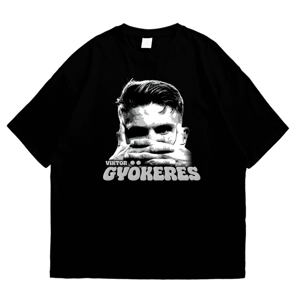 Viktor Gyöes T-Shirt - Footbal Player Sporting Cp - Sweden - Unisex Men Women - Cotton Combed