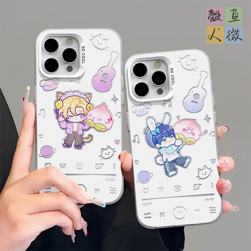 ✨สินค้าใหม่✨Plave Virtual Mens Group รุ่น Q สําหรับ Iphone 15 14 Pro Max 13 12 Mini 11 Pro X XS XR 8