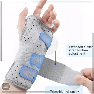 สายรัดพยุงข้อมือ ที่รัดข้อมือ เฝือกข้อมือรั้ง ป้องกันข้อมือที่บาดเจ็บ สายยืดหยุ่นที่ยืดออก ใส่ง่าย สวมใส่สบาย