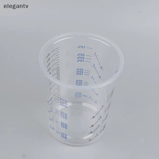 EGN Professional สีผสมถ้วย 6100ml 10/50pcs พลาสติก Calibration หม้อสําหรับ Auto Body Shop และ House Renovation N