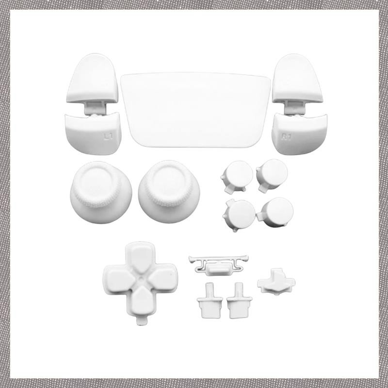 [MLO] 1 ชุดปุ่มเต็มรูปแบบสําหรับ 5 3.0 Thumb Sticks จอยสติ๊กหมวก L1 R1 L2 R2 D-Pad สําหรับ V3 Contro