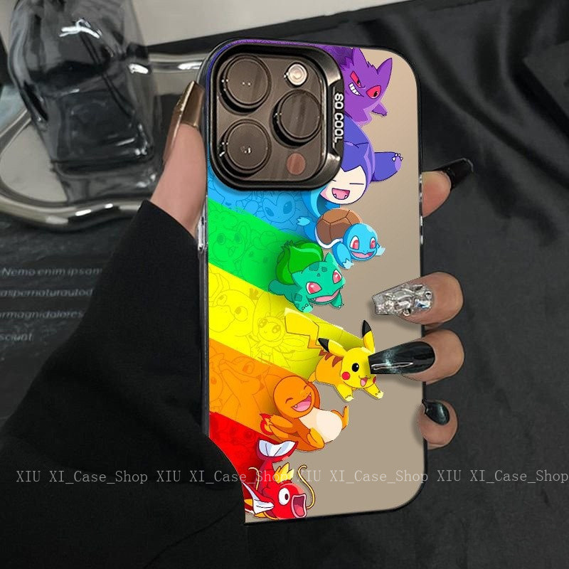 BOV เคสไอโฟน เข้ากันได้กับ เคส iPhone 16 Pro Max  15 ProMax iPhone 13 iPhone11 XS XR 7P กรณีนุ่มน่ารัก-HLMSCY275