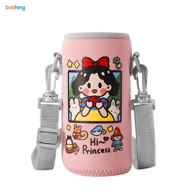 การ์ตูนน่ารักเด็กกระติกน้ําร้อนถ้วยปก, นีโอพรีนสวมทน, ฝาครอบถ้วย ค โรสบอดี, ฉนวนแก้วสากลป้องกันน้ําร้อนลวกถ้วย - รูปที่ 7