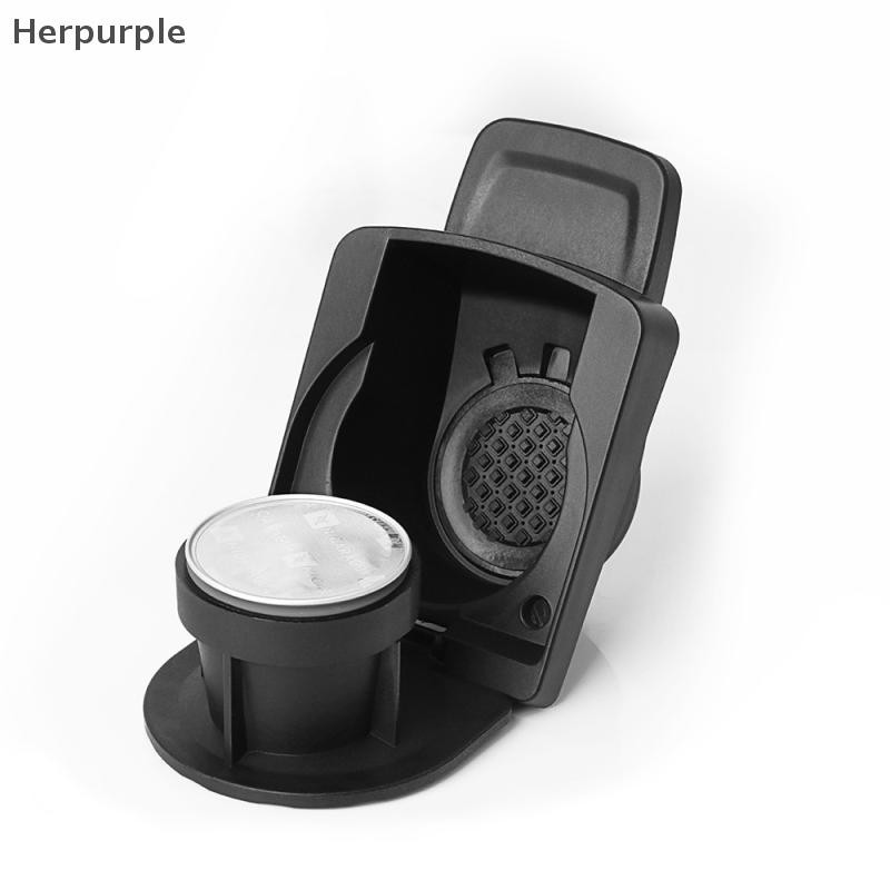 Herpurple Coffee Pods อะแดปเตอร์สําหรับ Dolce Gusto Edg 466 Gusto เครื่องนํากลับมาใช้ใหม่กาแฟแคปซูล 