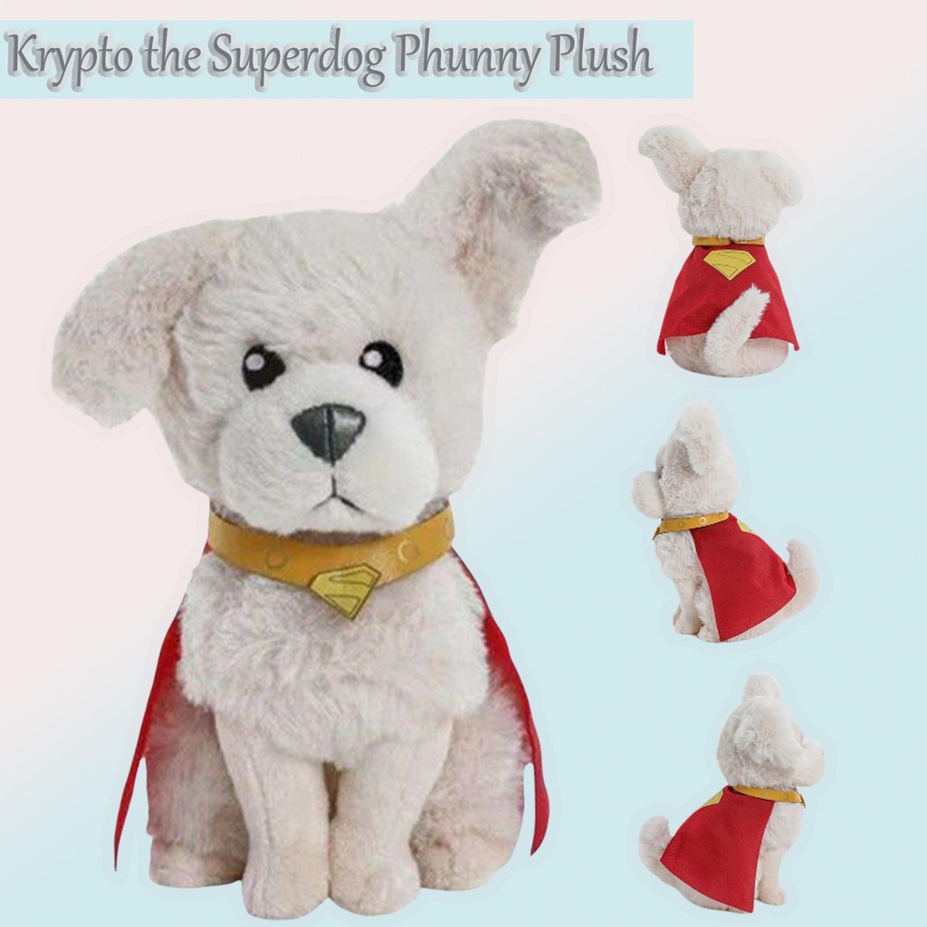 Superman Movie 2025 ของเล่นตุ๊กตาซีรีส์ Supermans Loyal Companion Krypto Super Dog Phunny ของเล่นตุ๊