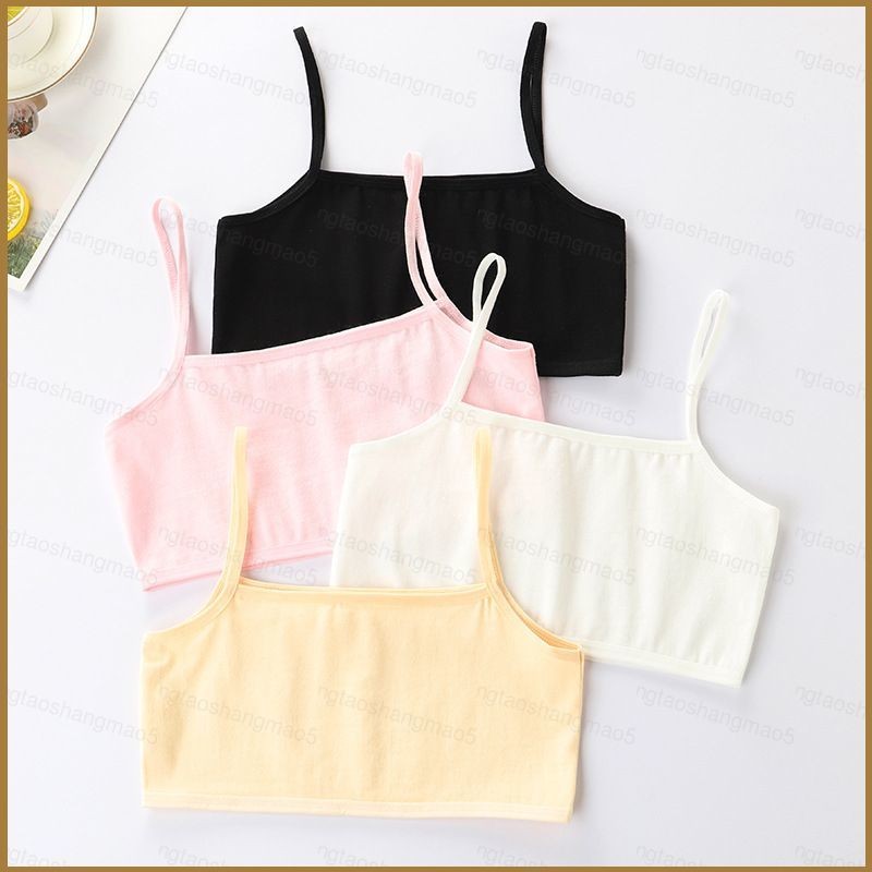 YT5 9-12-15-16 ปีเสื้อกั๊กวัยรุ่น Bra สําหรับสาวเด็ก bralette tops นักเรียนหญิงสาวชุดชั้นในสาวนักเรี