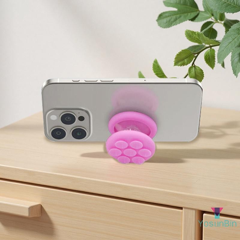 YosunBin] ถ้วยดูดซิลิโคนสองด้านขยายซ็อกเก็ต Grip Tok Stand Holder ขาตั้งโทรศัพท์ Wall Bracket Mount ใหม่