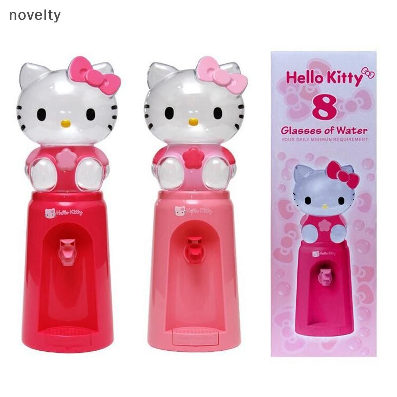 Nly Sanrio Mini Water Dispenser Kawaii HelloKitty Water Dispenser MyMelody การ์ตูนหอพักบ้านเด็กกดน้ําพุของเล่น N