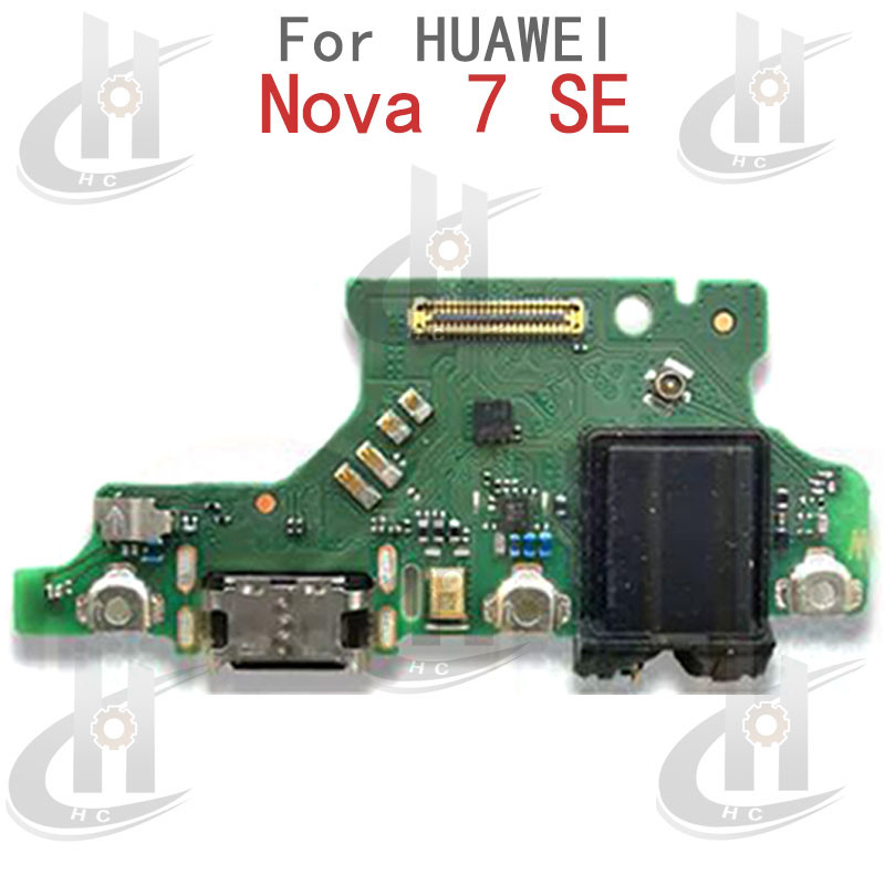 ใหม่สําหรับ Huawei Nova 7 SE Charger USB Connector Dock ชาร์จพอร์ตแจ็คบอร์ด Flex หลักเมนบอร์ดการเชื่อมต่อ Flex เปลี่ยนชิ้นส่วน ราคา ถูกที่สุด ดีลบีเคเค แกลเลอรีภาพที่ 6
