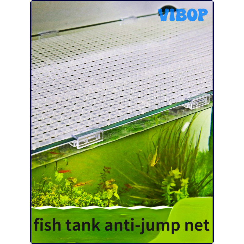 Vibop 2 ชิ้นกรวดตารางแยก Aquarium Separator ฟรีตัดถังปลา Divider การกรองสุทธิเครื่องมือทําความสะอาดอะไหล่ AIUVB 2 ชิ้นอะคริลิควงเล็บ Aquarium ฝาครอบกระจก