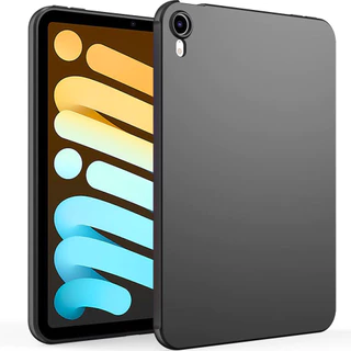 กรณีแท็บเล็ตสําหรับapple iPad Mini 6 8.3 "2021 สีดําSoft TPUซิลิคอนสําหรับApple iPad Mini 7 8.3 "2024 A17 Pro A2995 กันกระแทก