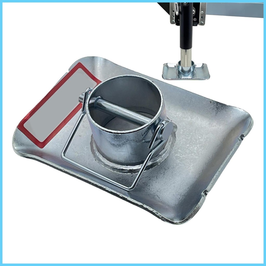 Jack Foot Pad Trailer Stand เรือแจ็คแผ่น Travel Trailer อุปกรณ์เสริม Trailer Stand Trailer Jack ล้อ 