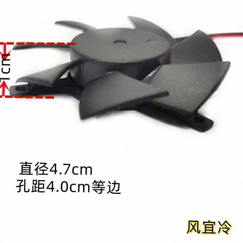 การ์ดจอพัดลม g5005 HD7750 8570gt720หม้อน้ำคอมพิวเตอร์ยี่ห้อใหม่