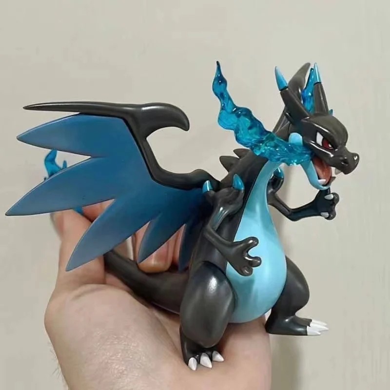 Pokemon รูป 11 ซม.Dragonite รูปสัตว์เลี้ยงสัตว์ Genie Spitfire Charizard mega X Figurine Pvc ของขวัญวันเกิดของเล่น