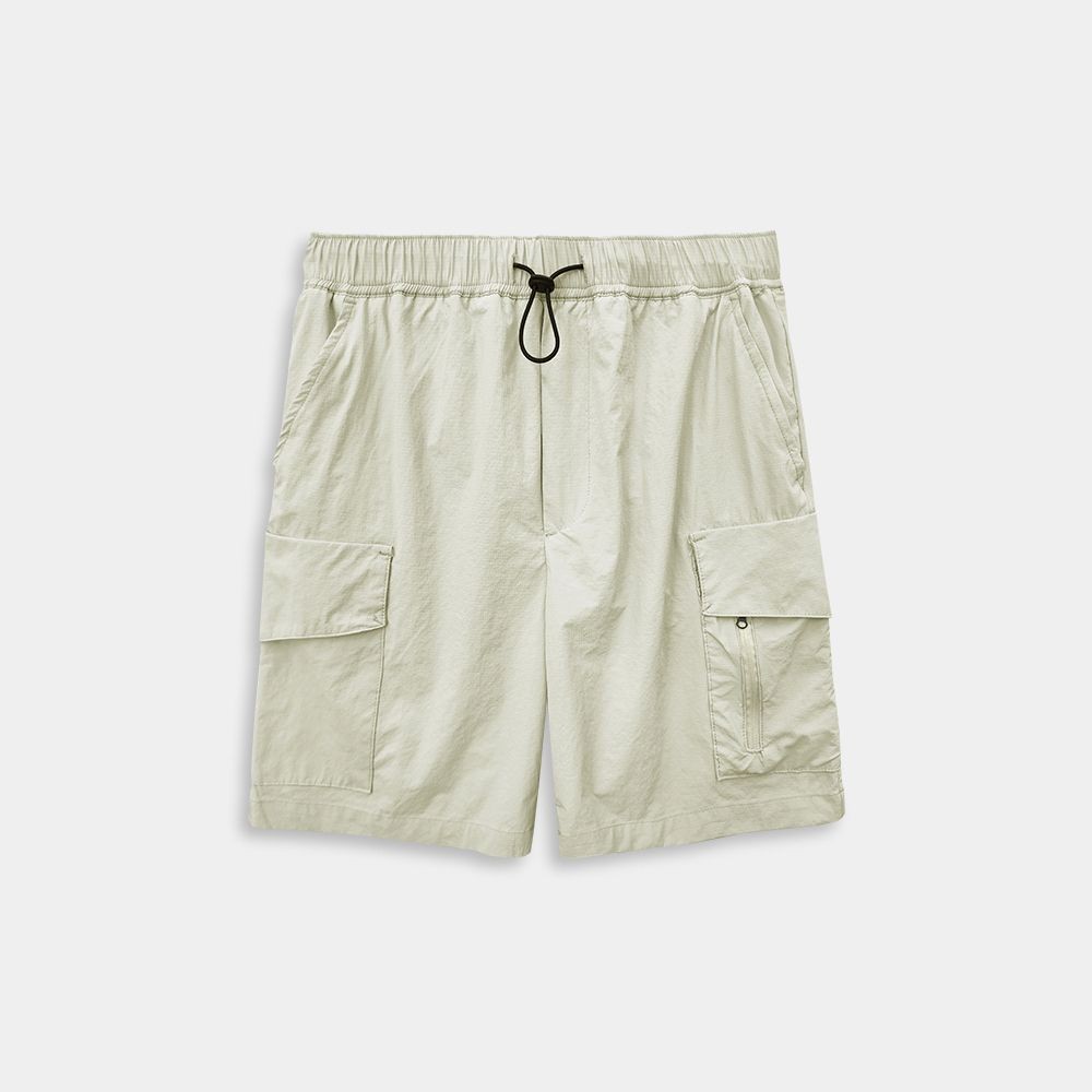 Men Short Pants Cargo - Khaki - HSA510020