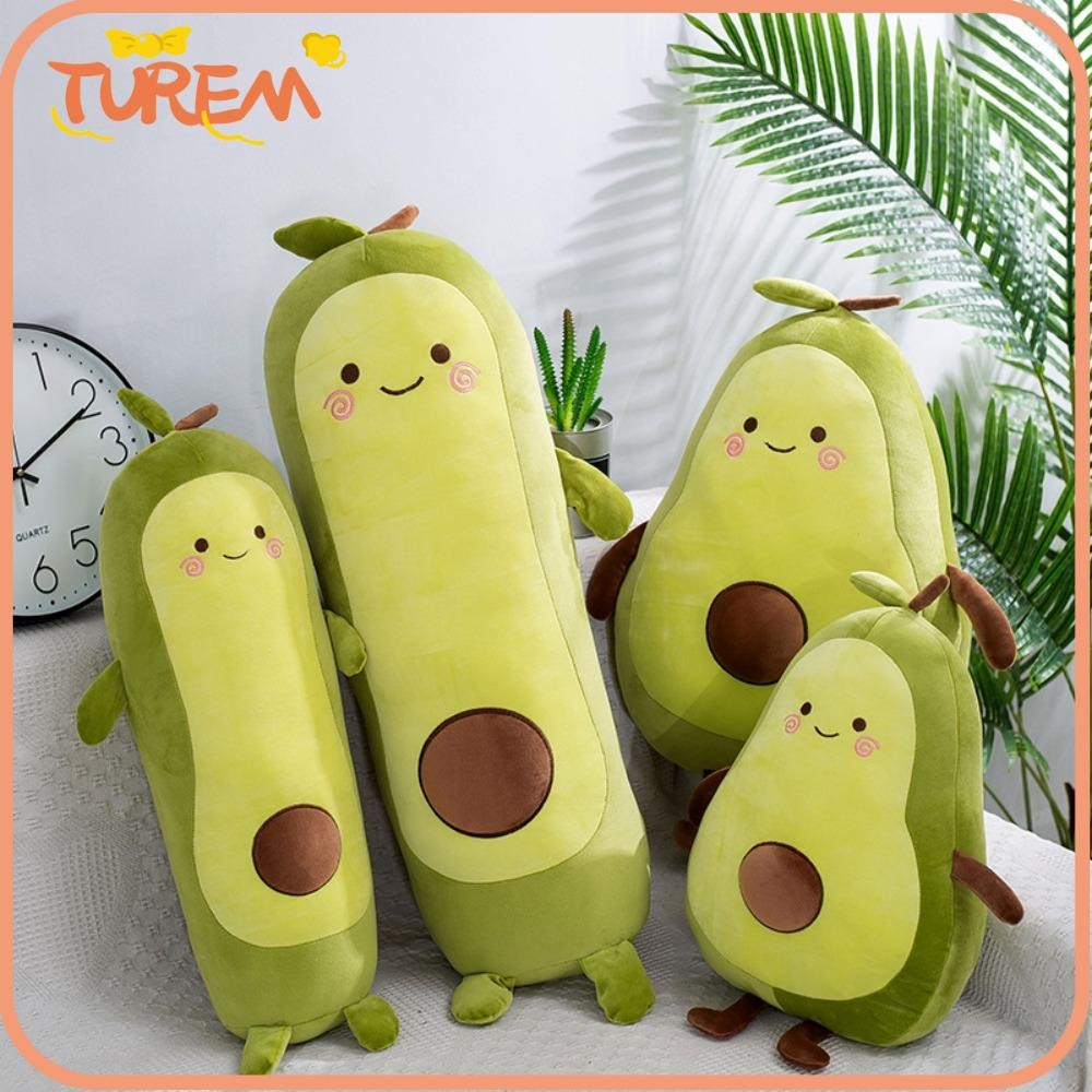 อนาคต ตุ๊กตาผลไม้อะโวคาโดตุ๊กตา,อะโวคาโด32/50/60เซนติเมตรสีเขียวยักษ์ของเล่น,น่ารักนอนนอนหมอนประดับห้อง