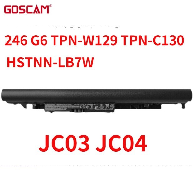 ✿ต้นฉบับ HP HP w129 w130 q186 q187โน๊ตบุ๊คแบตเตอรี่ TPN-C130