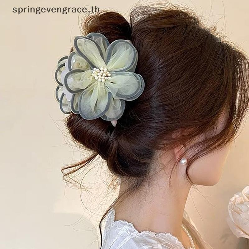 Springevengrace ดอกไม้อารมณ์แฟชั่นสําหรับผู้หญิงสาวประณีตด รูปที่ 6