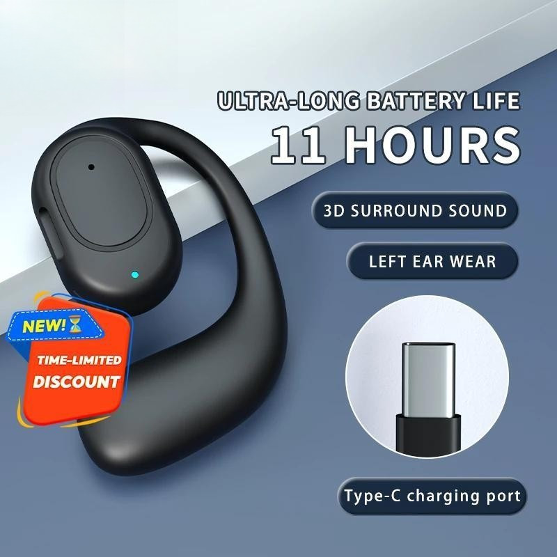 Single Earbone การนำการเชื่อมต่อบลูทู ธ วัสดุซิลิโคนนุ่มในตัวไมโครโฟนกีฬาหูฟังมัลติฟังก์ชั่น