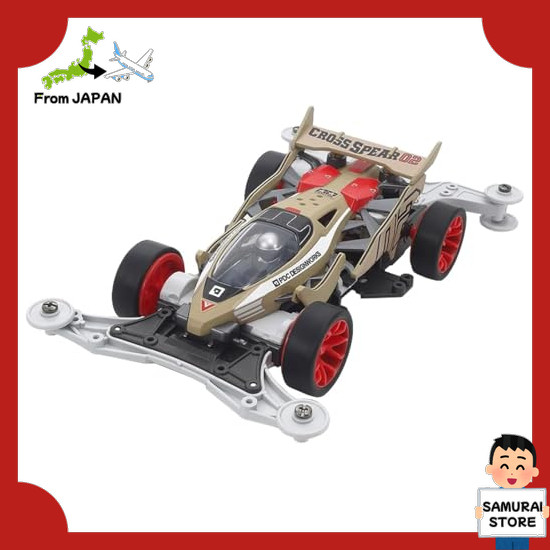 【From JAPAN】 TAMIYA 1/32 Racer Mini 4WD Series No.104 Cross Spear 02 VZ Chassis 18104