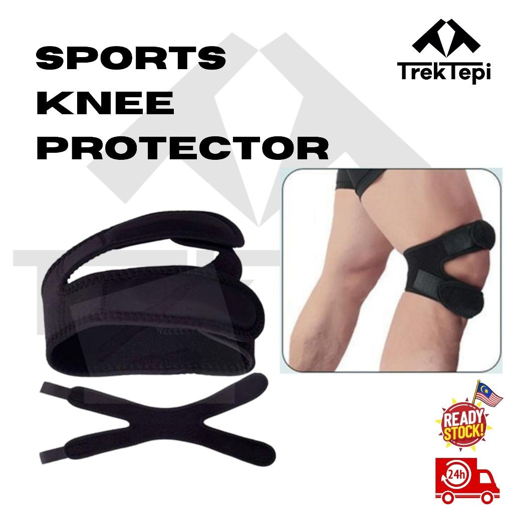 TrekTepi.knee Support สนับเข่า สายรัดเข่า สายรัดเข่า สายรัดพยุง สนับเข่าสะบ้า อุปกรณ์วิ่ง อุปกรณ์ป้อ