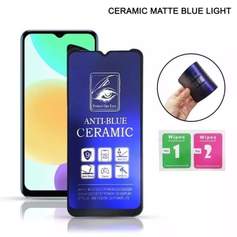 TEMPER GLASS BLUE CERAMIC IPHONE 6 PLUS/IPHONE 6S PLUS