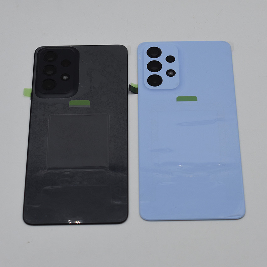 สําหรับ Samsung Galaxy A33 5G A336 A336B A336U แบตเตอรี่ฝาหลังด้านหลังพร้อมอะไหล่ซ่อมโลโก้